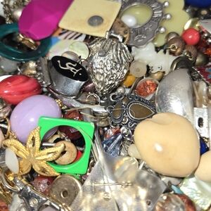 Crafting Jewelry Bit And Baubles Beads Findings Repair Create Mix Glass Lot #2